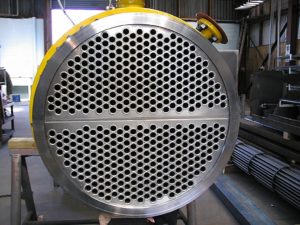 U-Tube Fuel Gas Heater, AS1210, SS316L construction, installed at Cockburn Power Station in WA.
