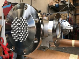Floating tubeplate shell & tube heat exchanger for dairy, NZ PECPR