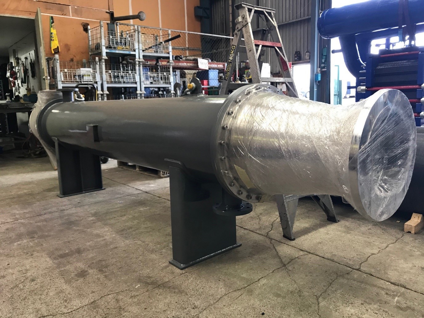Exhaust Condenser for Rocket Lab